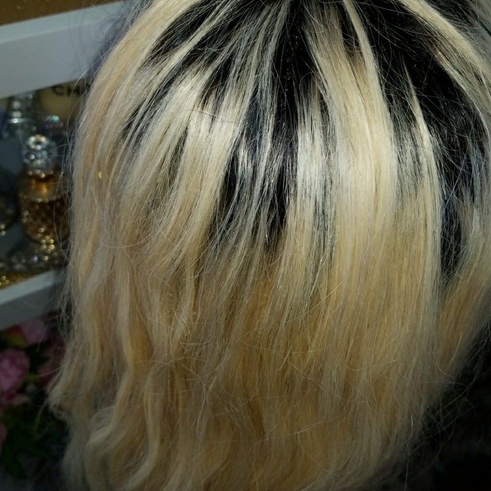 SOLD/ 100% human hair full lace rooted wig - Picture 2 of 8